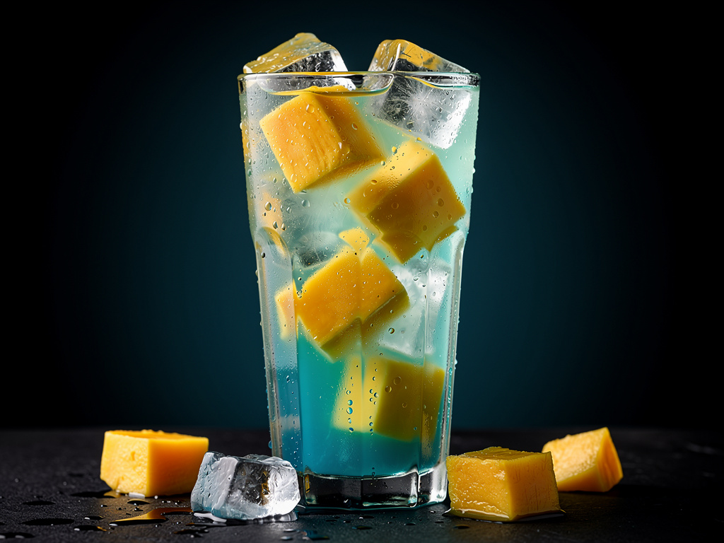 Blue Mango fusion iced tea