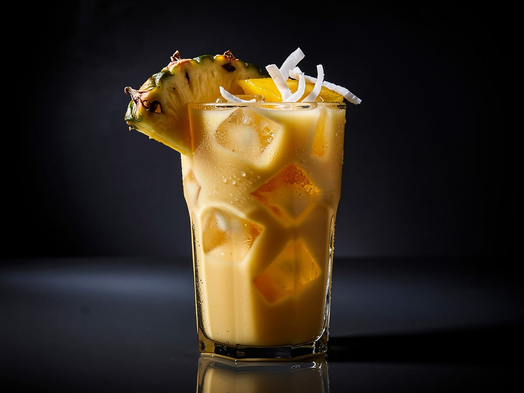 Coconut Pineapple fusion iced tea