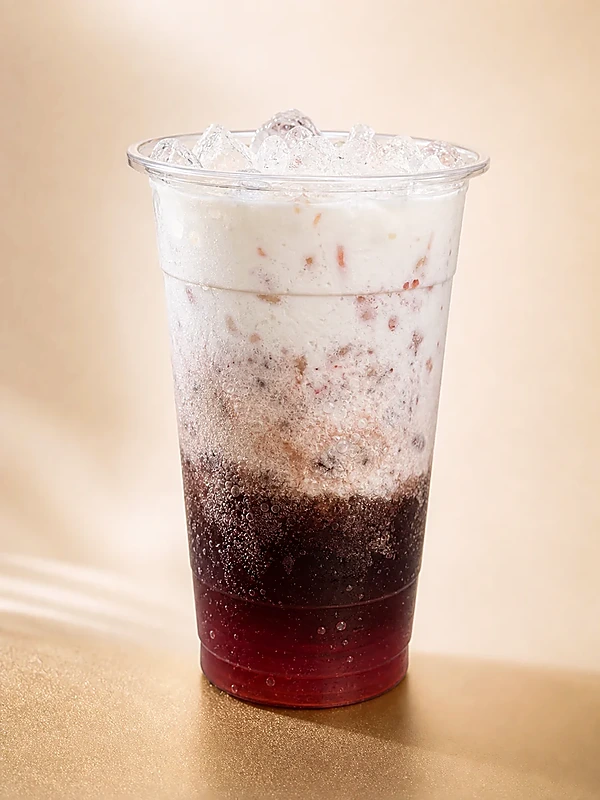 Berry Cola dirty soda at Menu Six Fusion