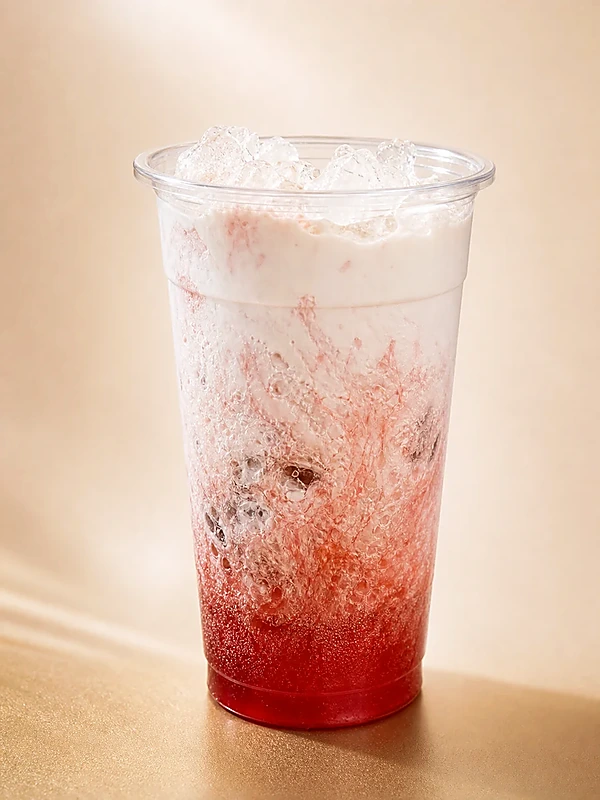 Cherry Coke dirty soda at Menu Six Fusion