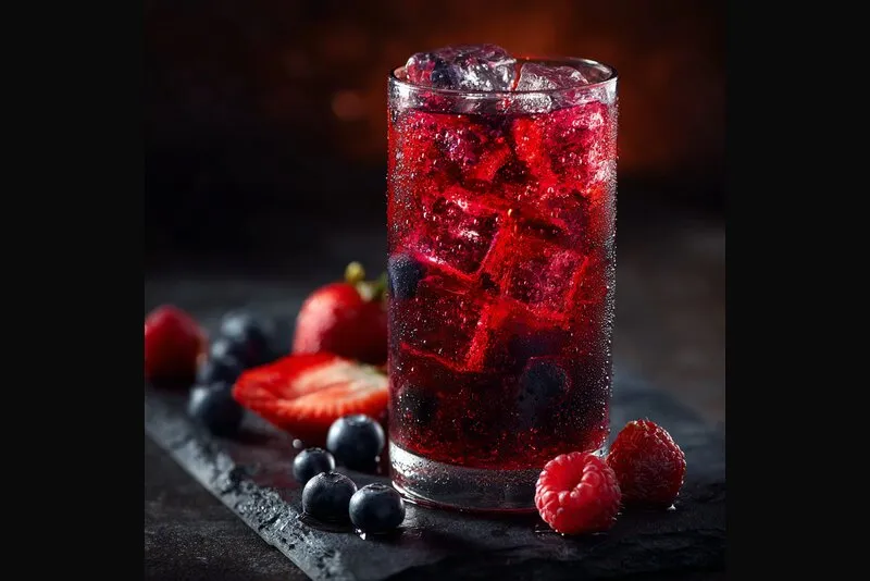 Zobo hibiscus iced tea
